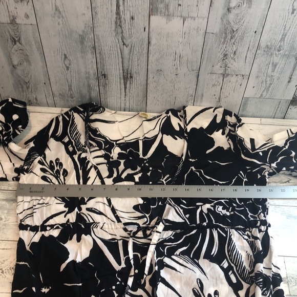 Islander Black/White Swimsuit Cover Up Small - Picture 5 of 6